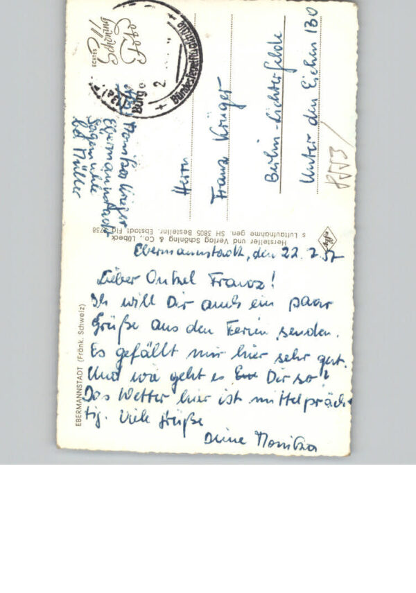 Ebermannstadt Fliegeraufnahme – Bild 2