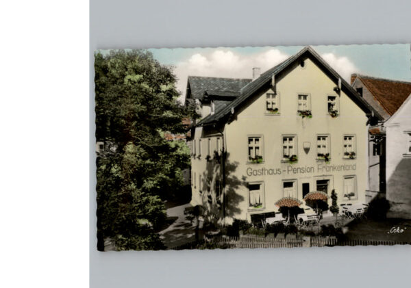 Goessweinstein Gasthaus Pension Frankenland