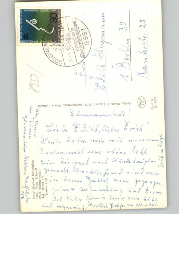 Ebermannstadt Hotel Resengoerg – Bild 2