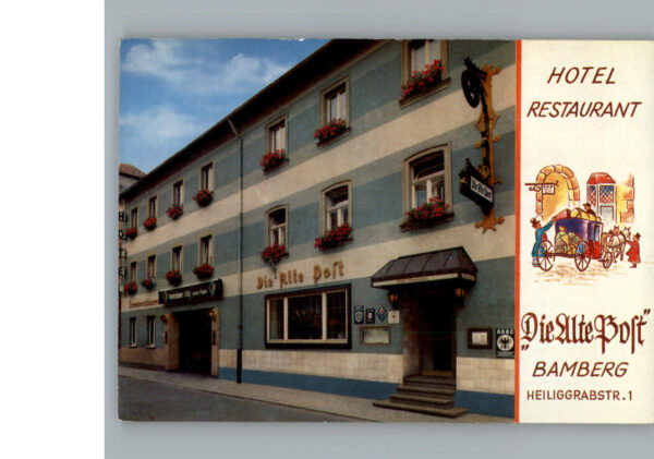 Bamberg Hotel Restaurant Die alte Post