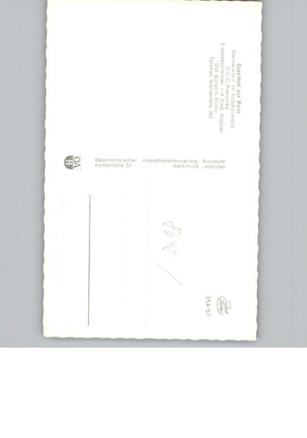 Steinwiesen Gasthof zur Post – Bild 2