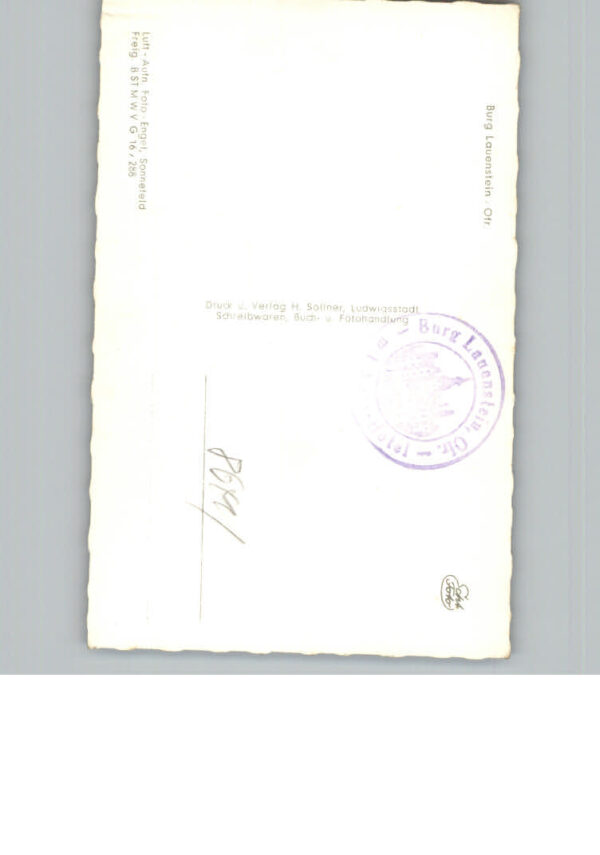Lauenstein Oberfranken Fliegeraufnahme – Bild 2