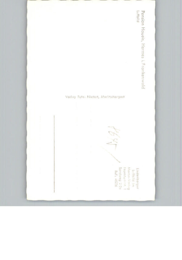 Hermes Fliegeraufnahme Pension Haueis – Bild 2