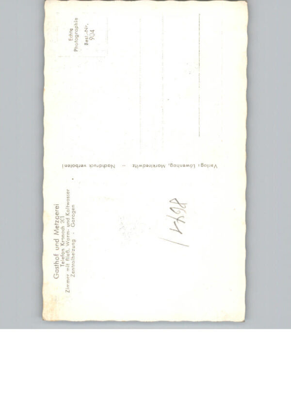 Fischbach Kronach Gasthof Richard Soellner – Bild 2