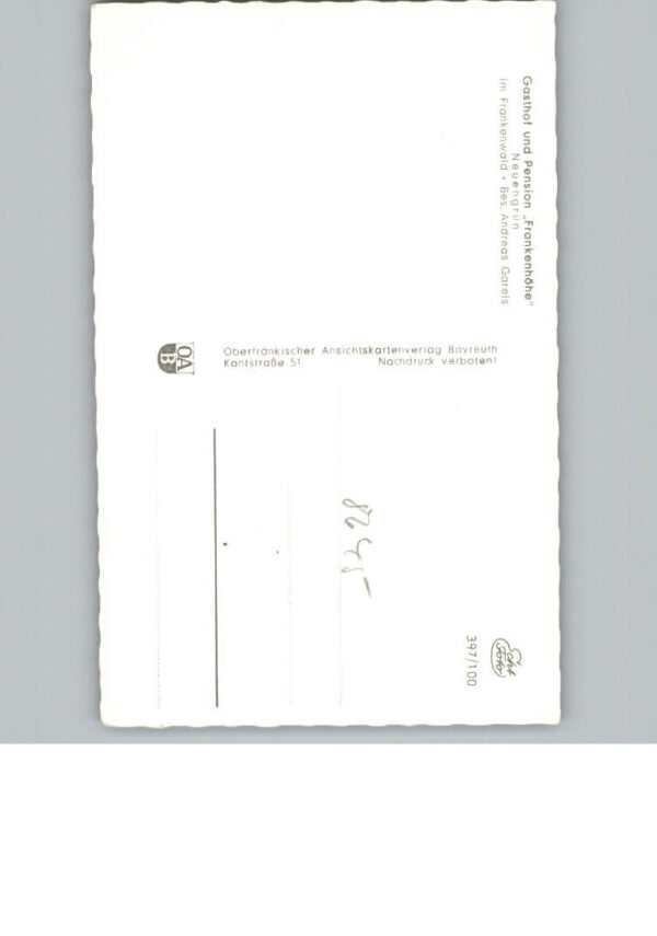 Neuengruen Gasthof Pension Frankenhoehe – Bild 2
