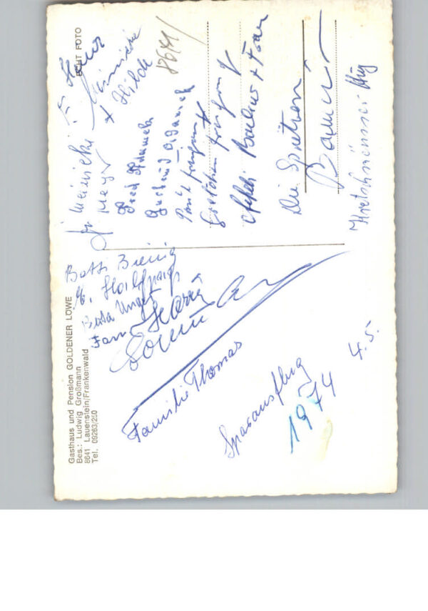 Lauenstein Oberfranken Gasthaus Goldener Loewe – Bild 2