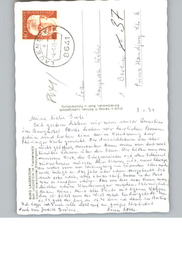 Lauenstein Oberfranken Fliegeraufnahme – Bild 2