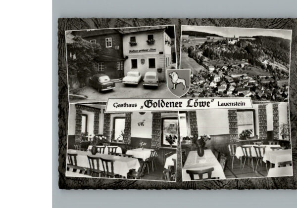 Lauenstein Oberfranken Gasthaus Goldener Loewe