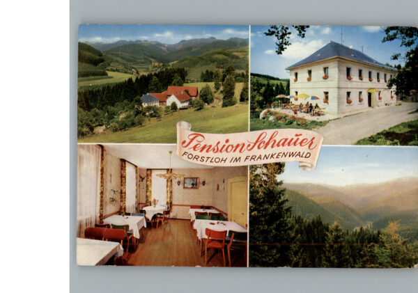 Forstloh Wallenfels Pension Schauer