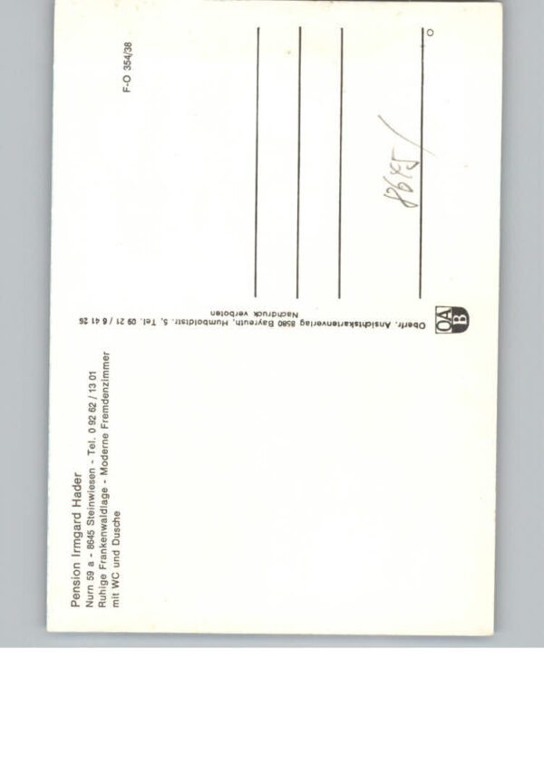 Nurn Pension Irmgard Hader – Bild 2