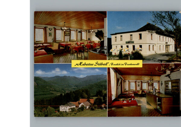 Forstloh Wallenfels Gasthof Hubertus-Stueberl