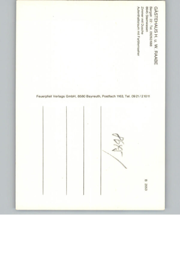 Steinwiesen Pension Raabe – Bild 2