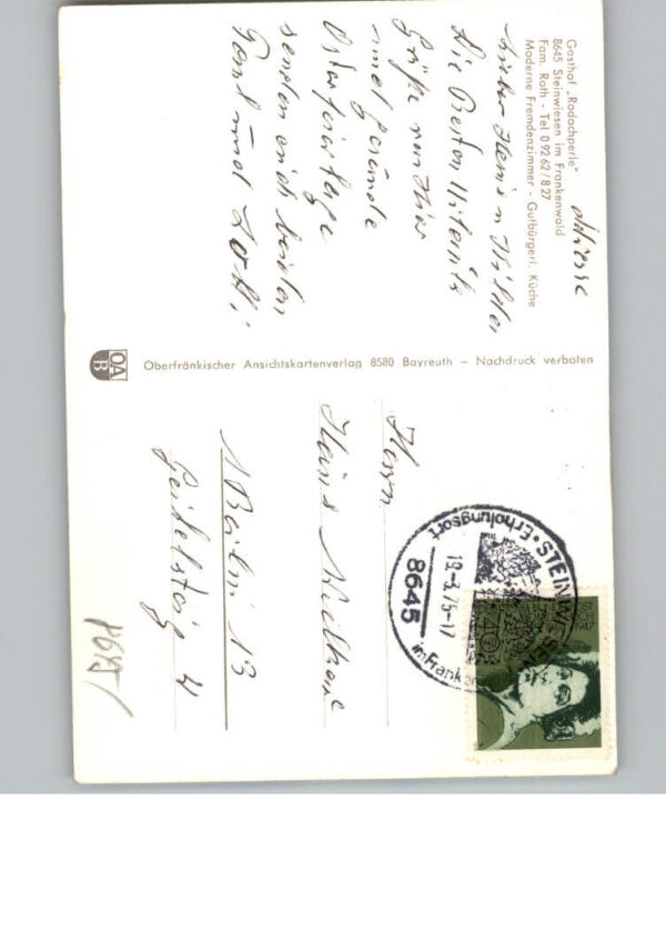 Steinwiesen Gasthof Rodach-Perle – Bild 2