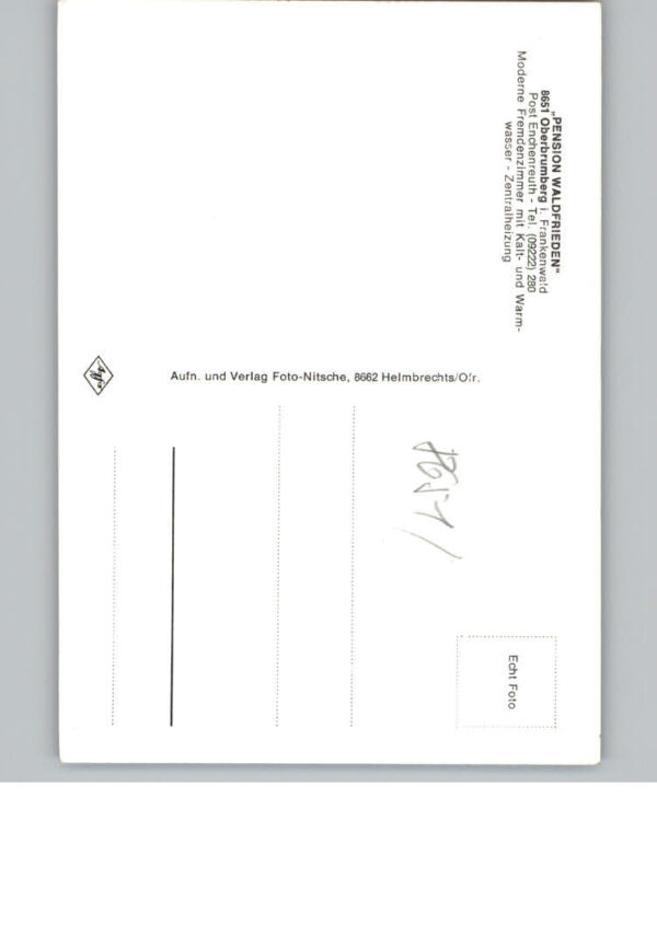 Oberbrumberg Pension Waldfrieden – Bild 2
