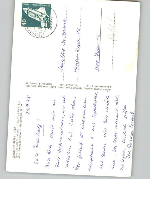 Steinbach Kronach Gasthof Pietz – Bild 2