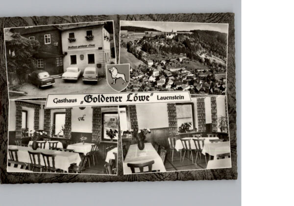 Lauenstein Oberfranken Gasthaus goldener Loewe