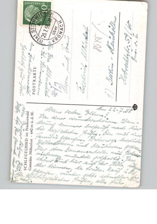 Schlegelshaid Gaststaette Hoehenlust – Bild 2