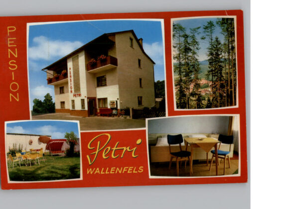 Wallenfels Oberfranken Pension Petri