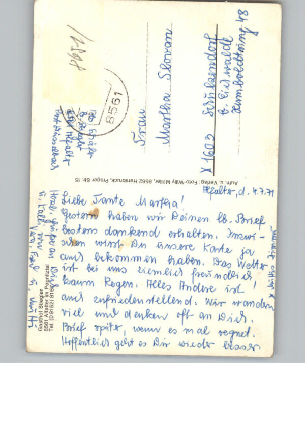 Alfalter Gasthof Stiegler – Bild 2