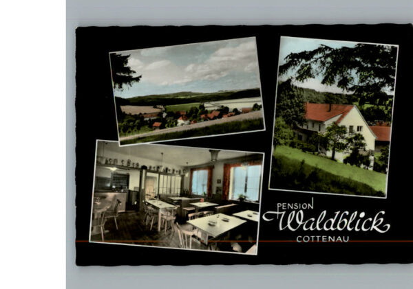 Cottenau Oberfranken Gasthof Pension Waldblick