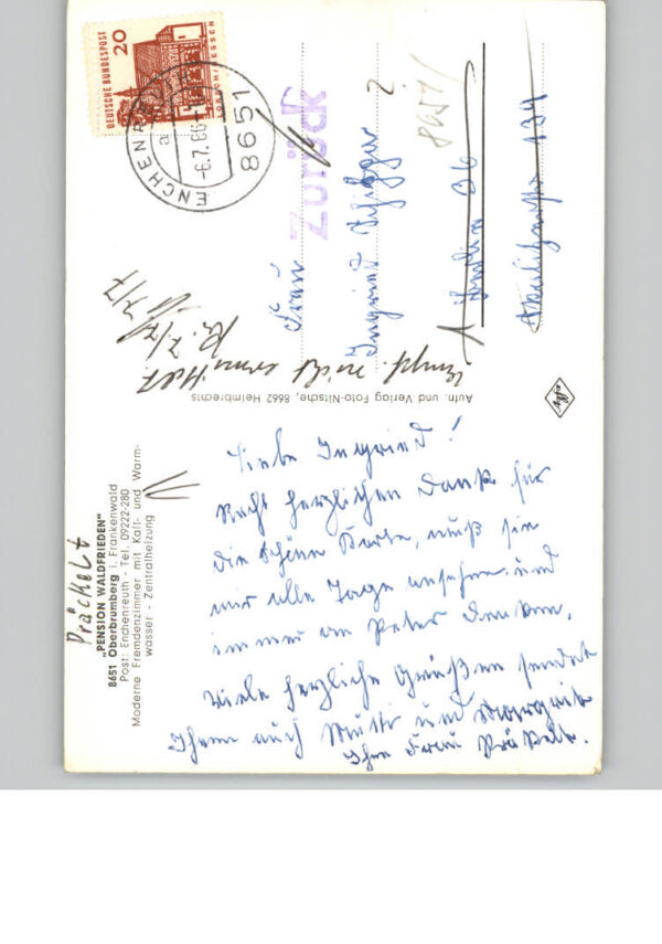 Oberbrumberg Pension Waldfrieden – Bild 2