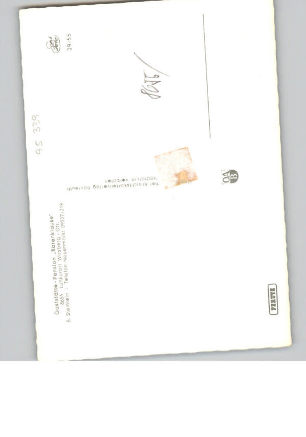 Wirsberg Gaststaette Baerenklause – Bild 2