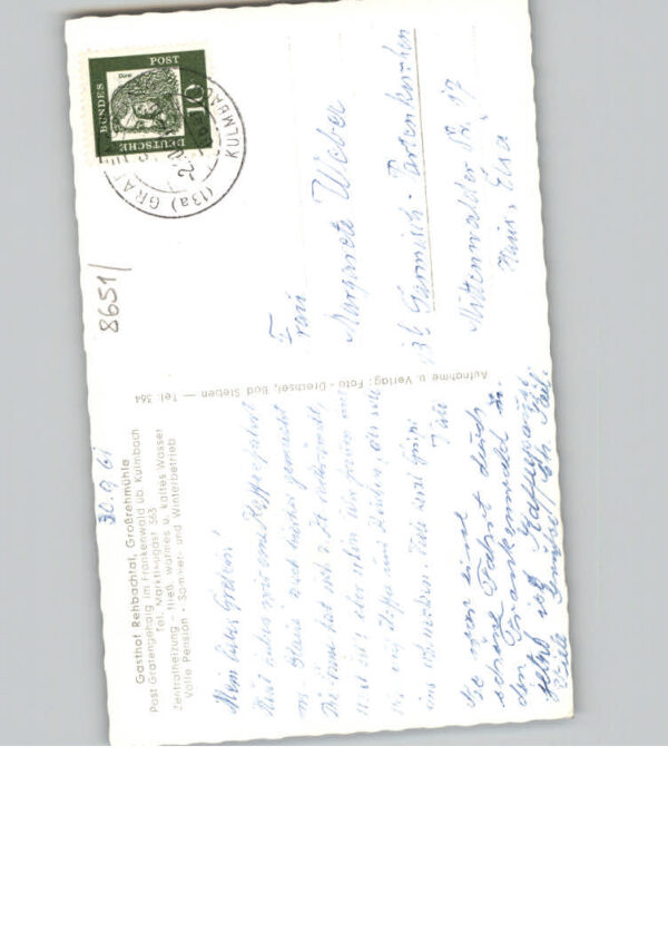 Grafengehaig Gasthof zum Rehbachtal – Bild 2