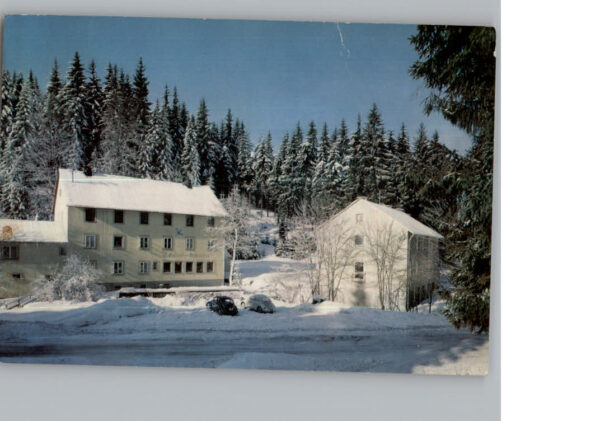 Grossrehmuehle Winter-Karte Gasthof zum Rehbachtal
