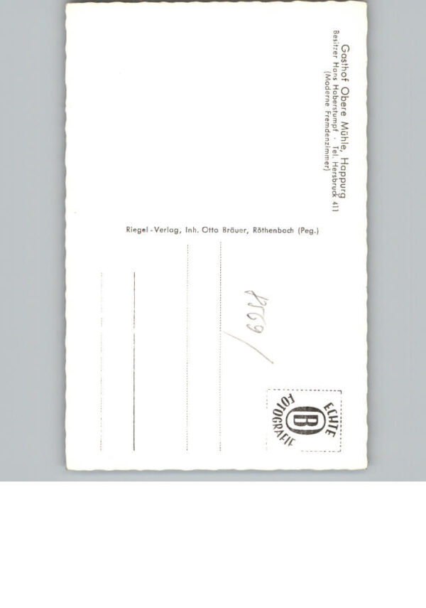 Happurg Gasthof Obere Muehle – Bild 2