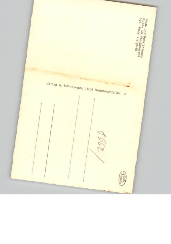 Birken Enchenreuth Pension Waldfrieden – Bild 2