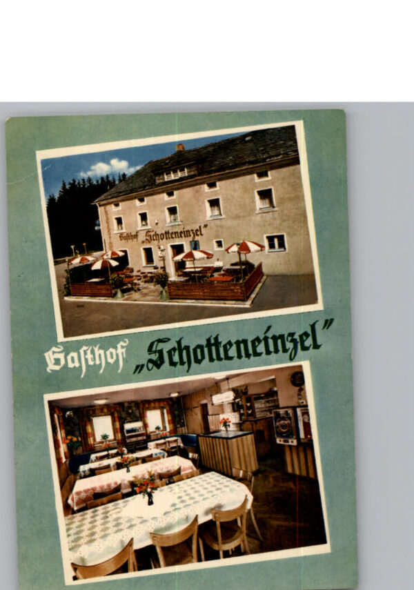 Muenchberg Oberfranken Gasthof Schotteneinzel