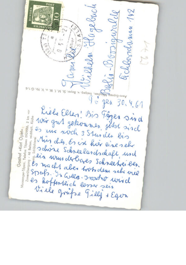 Toepen Gasthof Karl Opel – Bild 2
