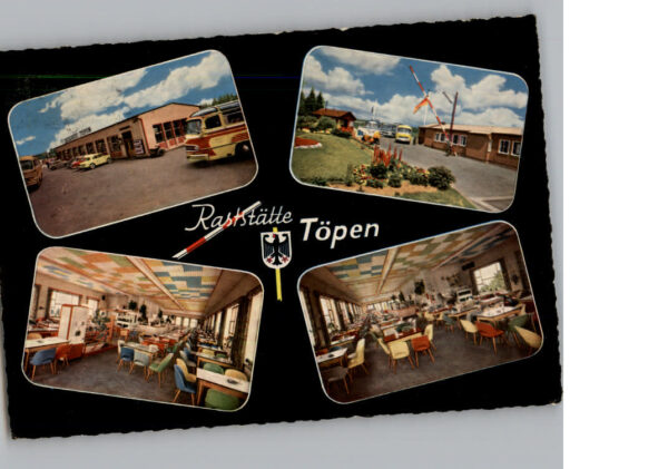 Toepen Raststaette Toepen Grezuebergang