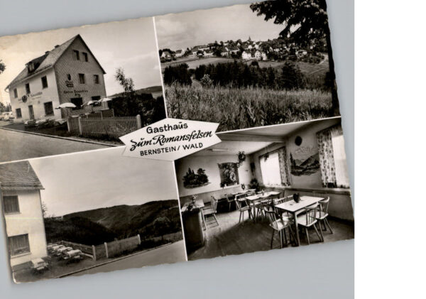 Bernstein Wald Gasthaus zum Romansfels