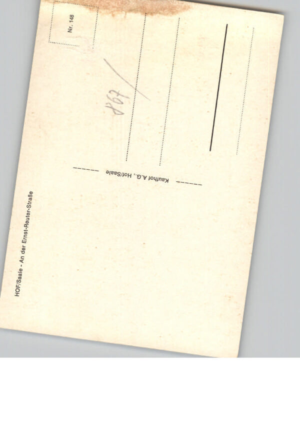 Hof Saale Ernst-Reuter-Strasse – Bild 2
