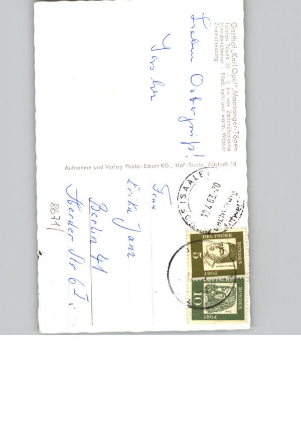 Toepen Gasthof Karl Opel – Bild 2