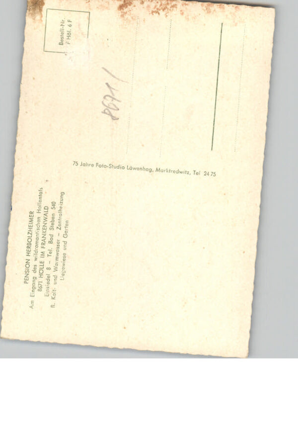 Hoelle Naila Pension Herbolzheimer – Bild 2