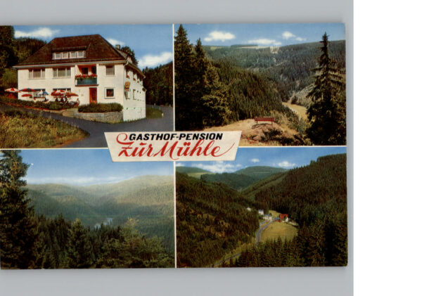 Schuebelhammer Werbe-Karte Gasthof zur Muehle