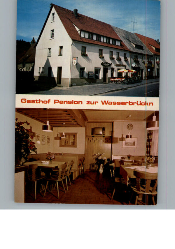 Velden Mittelfranken Gasthof Pension zur Wasserbrueckn