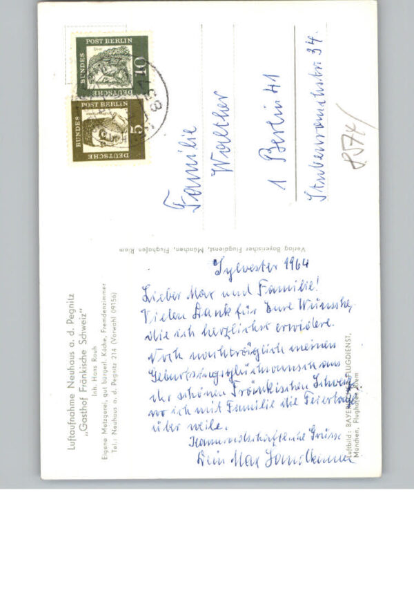 Neuhaus Pegnitz Fliegeraufnahme – Bild 2
