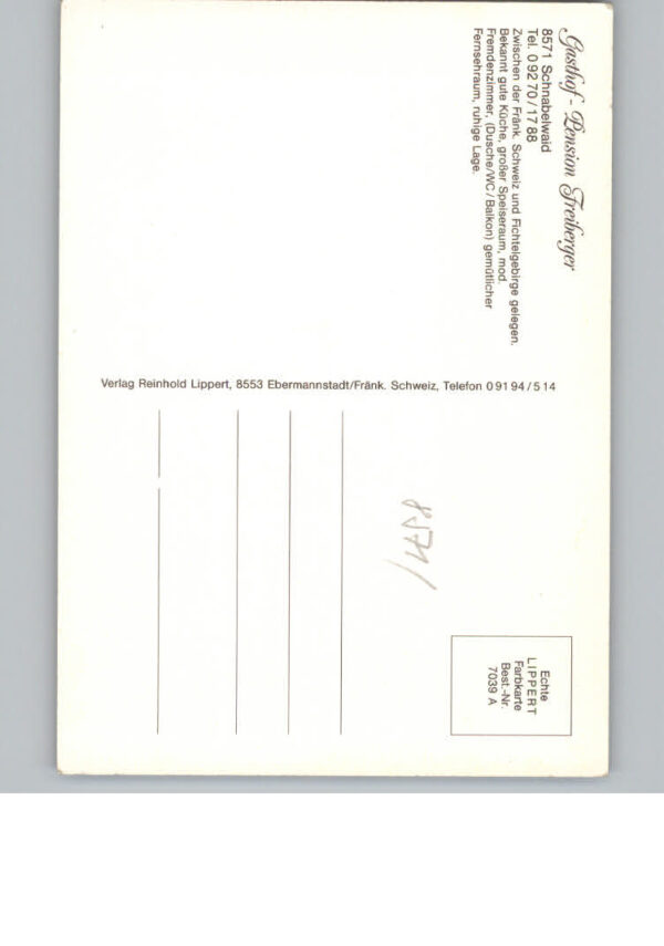 Schnabelwaid Gasthof Pension Freiberger – Bild 2