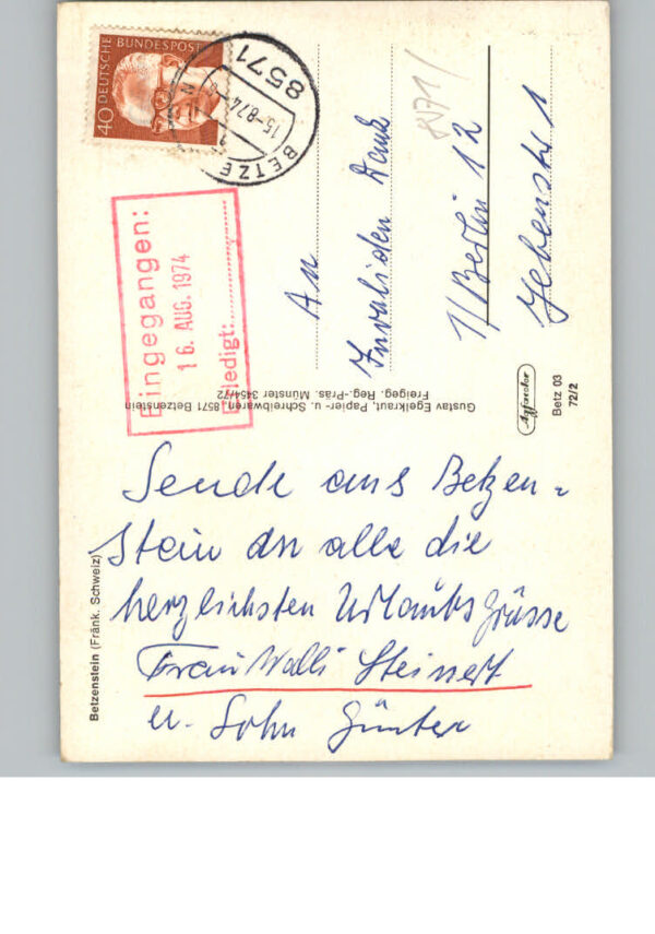 Betzenstein Fliegeraufnahme – Bild 2