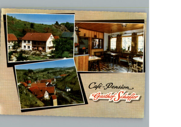 Haselbrunn Oberfranken Gasthof Pension Schaffer