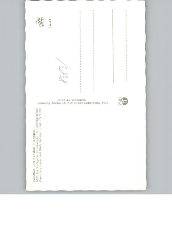 Bischofsgruen Gasthof Pension Kaeppel – Bild 2