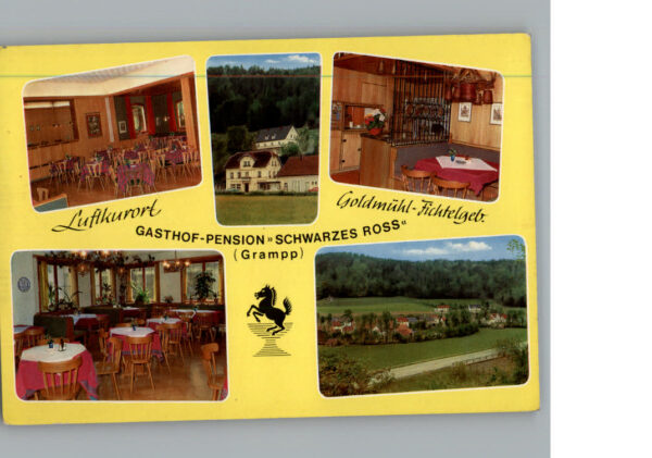 Goldmuehl Fichtelgebirge Gasthof Pension Schwarzes Ross