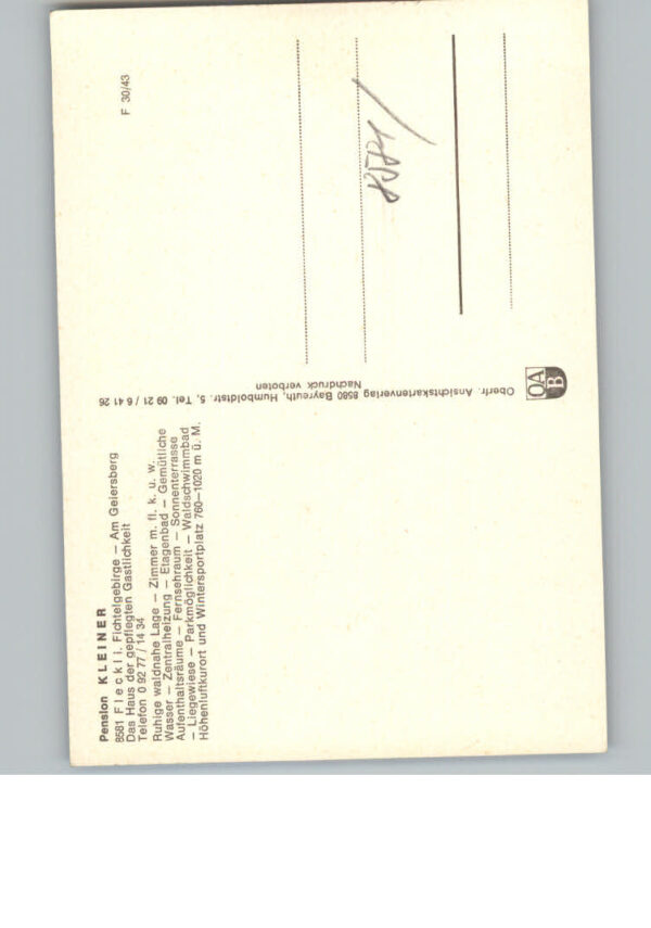 Fleckl Pension Kleiner – Bild 2