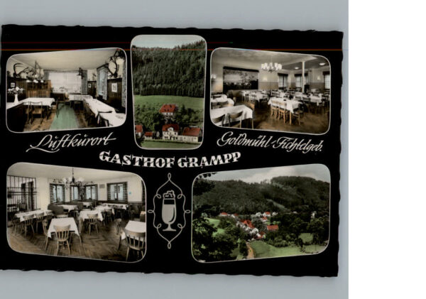 Goldmuehl Fichtelgebirge Gasthof Grampp