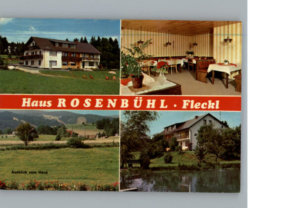 Fleckl Pension Haus Rosenbuehl