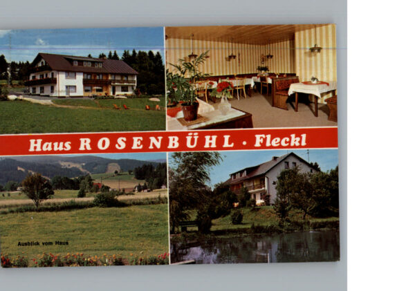 Fleckl Pension Haus Rosenbuehl
