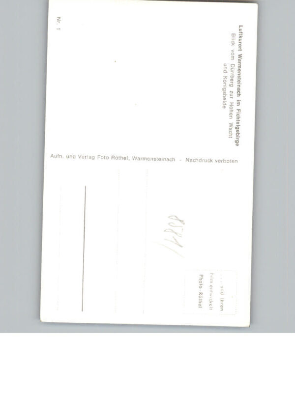 Warmensteinach – Bild 2